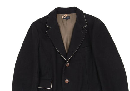 Paul Smith JEANS Wool Piping Design 3B Jacket Black Size L