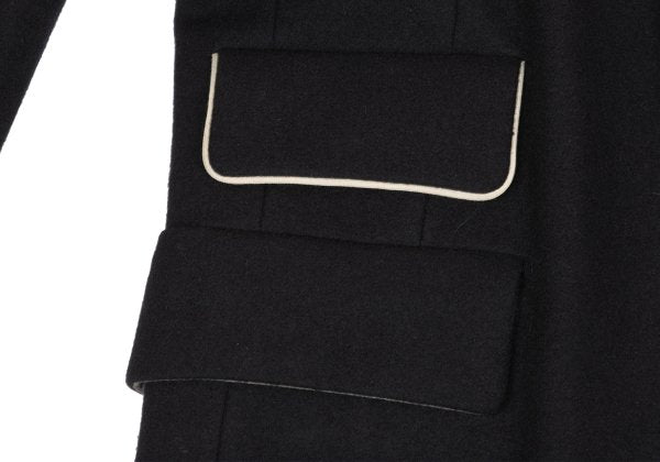 Paul Smith JEANS Wool Piping Design 3B Jacket Black Size L
