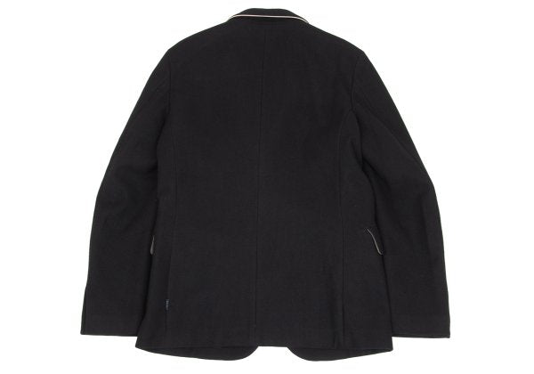 Paul Smith JEANS Wool Piping Design 3B Jacket Black Size L