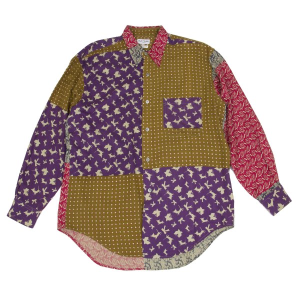Paul Smith LONDON Crazy Pattern Rayon Shirt Multi Size M