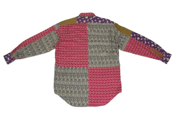Paul Smith LONDON Crazy Pattern Rayon Shirt Multi Size M