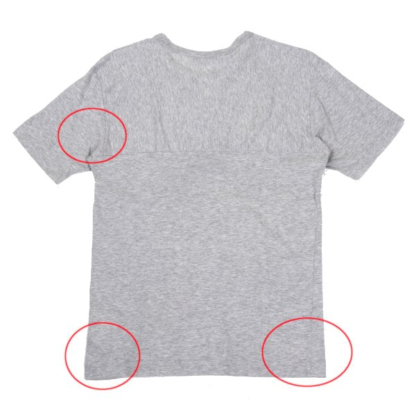 COMME des GARCONS HOMME PLUS Cotton T-Shirt Gray Size M