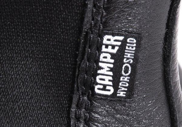 CAMPER Side-Gore Leather Boots Black Size 37 (23.5cm)