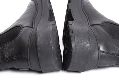 CAMPER Side-Gore Leather Boots Black Size 37 (23.5cm)