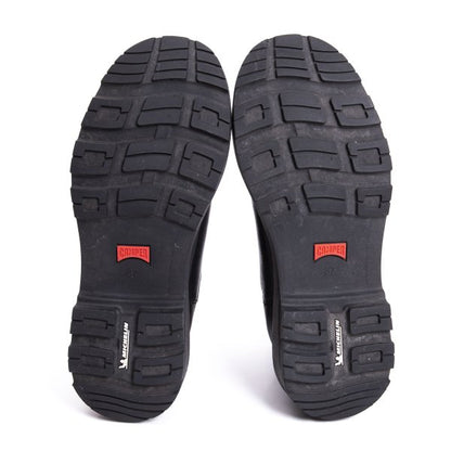 CAMPER Side-Gore Leather Boots Black Size 37 (23.5cm)