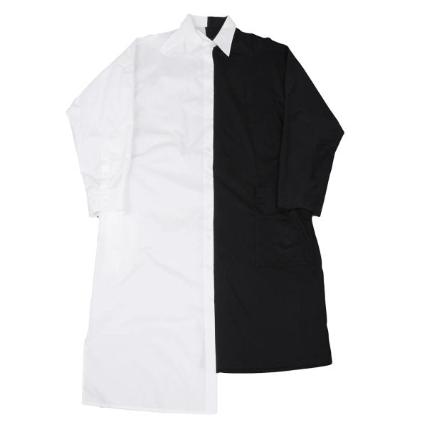 BLACK Scandal Yohji Yamamoto Asymmetric Shirt Black Size 2