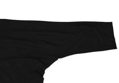 BLACK Scandal Yohji Yamamoto Asymmetric Shirt Black Size 2