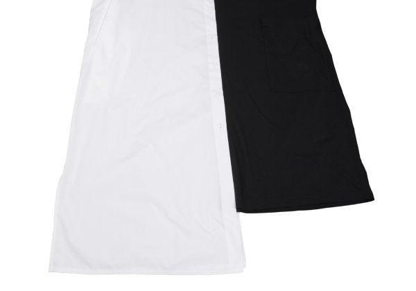 BLACK Scandal Yohji Yamamoto Asymmetric Shirt Black Size 2