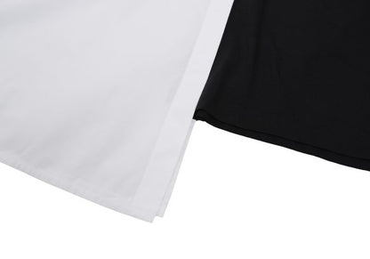 BLACK Scandal Yohji Yamamoto Asymmetric Shirt Black Size 2