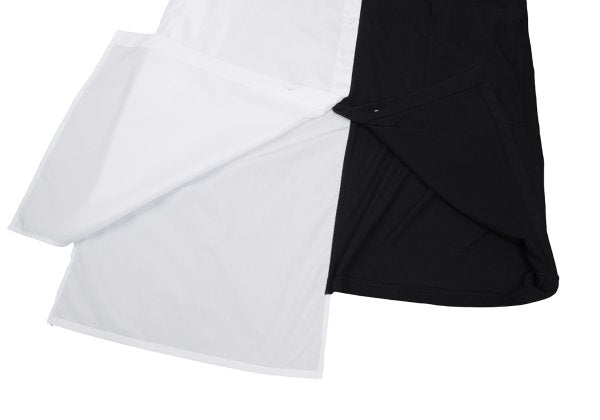 BLACK Scandal Yohji Yamamoto Asymmetric Shirt Black Size 2