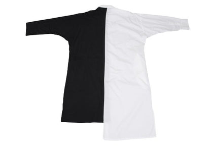 BLACK Scandal Yohji Yamamoto Asymmetric Shirt Black Size 2