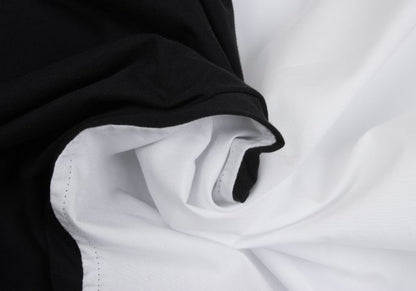 BLACK Scandal Yohji Yamamoto Asymmetric Shirt Black Size 2