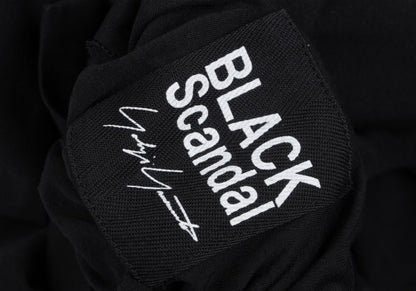 BLACK Scandal Yohji Yamamoto Asymmetric Shirt Black Size 2