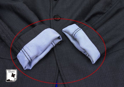 COMME des GARCONS HOMME Wool Stripe 3B Jacket Gray Size L