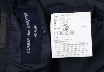 COMME des GARCONS HOMME Wool Stripe 3B Jacket Gray Size L