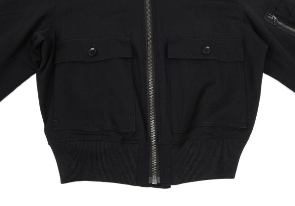 Ground Y 25SS Wool Gabardine Double Bomber Black Size 3