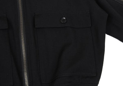 Ground Y 25SS Wool Gabardine Double Bomber Black Size 3