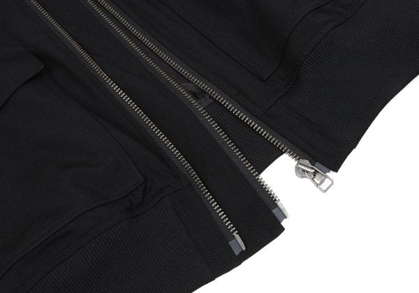 Ground Y 25SS Wool Gabardine Double Bomber Black Size 3