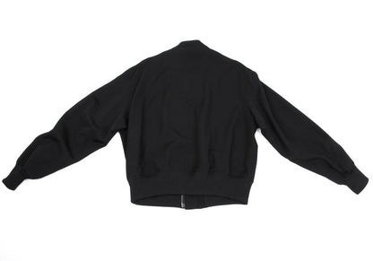 Ground Y 25SS Wool Gabardine Double Bomber Black Size 3