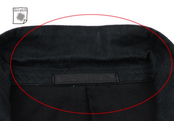 COMME des GARCONS HOMME Shadow Stripe 2B Jacket Black Size L