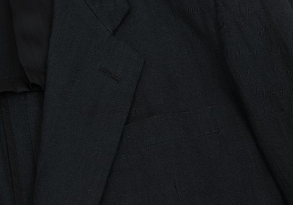 COMME des GARCONS HOMME Shadow Stripe 2B Jacket Black Size L