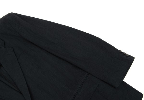 COMME des GARCONS HOMME Shadow Stripe 2B Jacket Black Size L