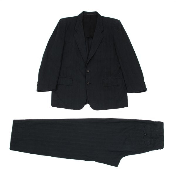COMME des GARCONS HOMME Shadow Stripe 2B Jacket Black Size L