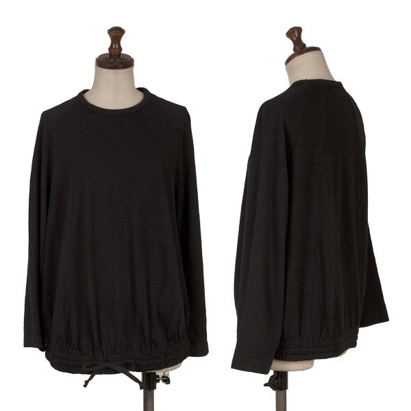 COMME des GARCONS tricot Hem String Sweater Black Size S