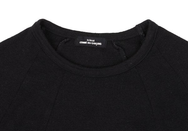 COMME des GARCONS tricot Hem String Sweater Black Size S