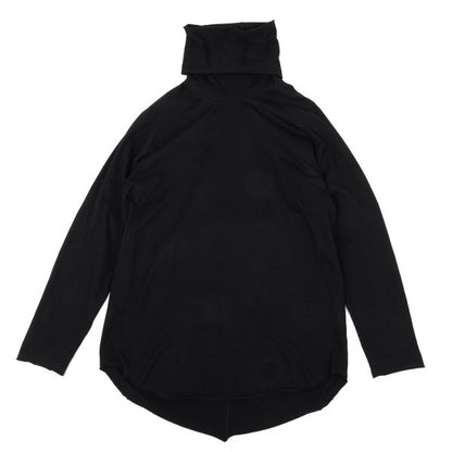 S'YTE Cotton Layered Raglan Turtleneck Black Size M