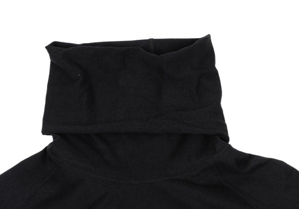 S'YTE Cotton Layered Raglan Turtleneck Black Size M