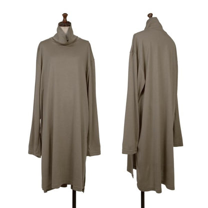 S'YTE Acrylic Wool Turtleneck Long Sleeve Top Beige Size 3