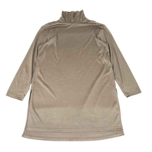 S'YTE Acrylic Wool Turtleneck Long Sleeve Top Beige Size 3