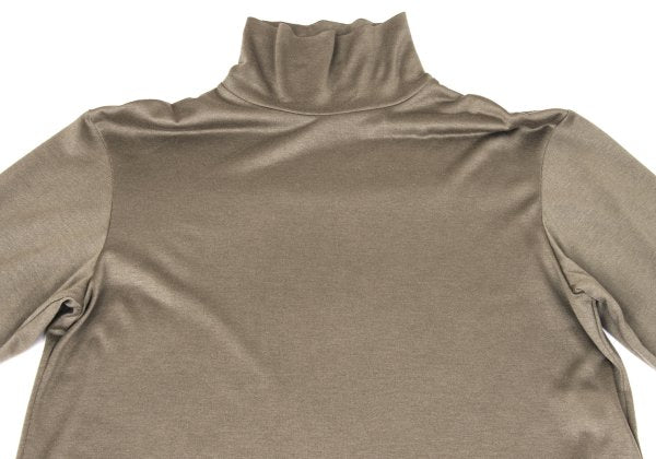 S'YTE Acrylic Wool Turtleneck Long Sleeve Top Beige Size 3