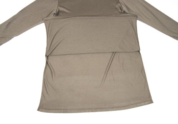 S'YTE Acrylic Wool Turtleneck Long Sleeve Top Beige Size 3