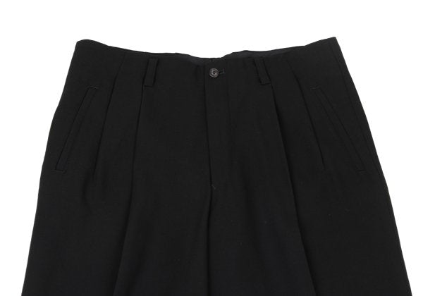 ISSEY MIYAKE MEN Wool Two-Tuck Pants Black Size L