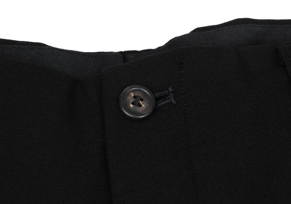 ISSEY MIYAKE MEN Wool Two-Tuck Pants Black Size L
