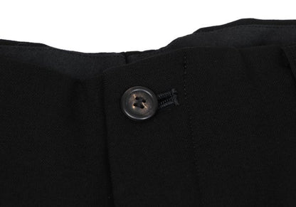 ISSEY MIYAKE MEN Wool Two-Tuck Pants Black Size L