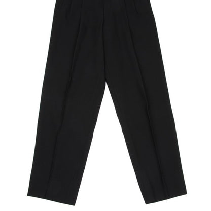 ISSEY MIYAKE MEN Wool Two-Tuck Pants Black Size L