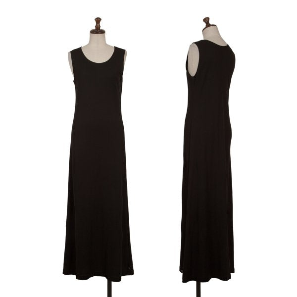 Yohji Yamamoto FEMME Sleeveless Stretch Dress Black Size 3