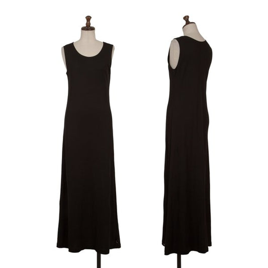Yohji Yamamoto FEMME Sleeveless Stretch Dress Black Size 3