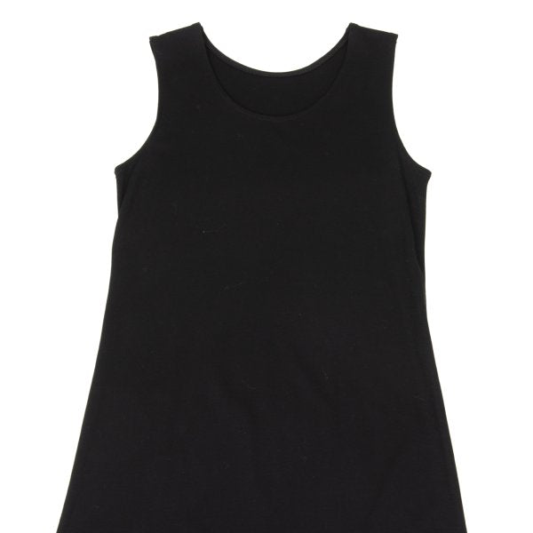 Yohji Yamamoto FEMME Sleeveless Stretch Dress Black Size 3