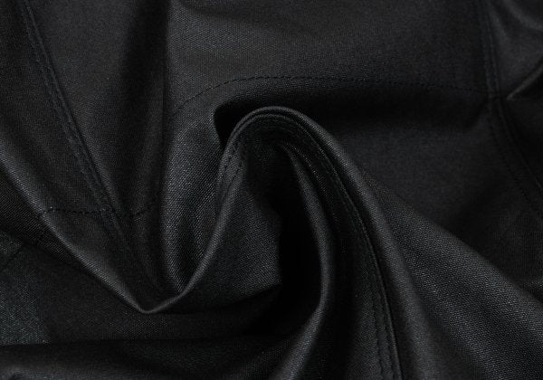 JUNYA WATANABE MAN Coated Cotton Leather Coat Black Size L