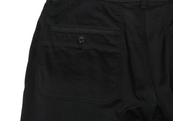 JUNYA WATANABE MAN Tapered Jersey Pants Black Size M