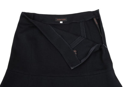 yoshie inaba Wool Knit Midi Skirt Navy Size 9