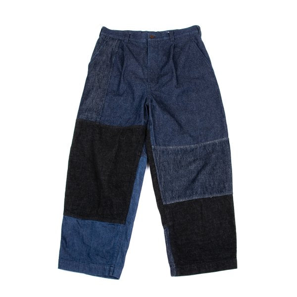 COMME des GARCONS HOMME Double Knee Pants Indigo Size M