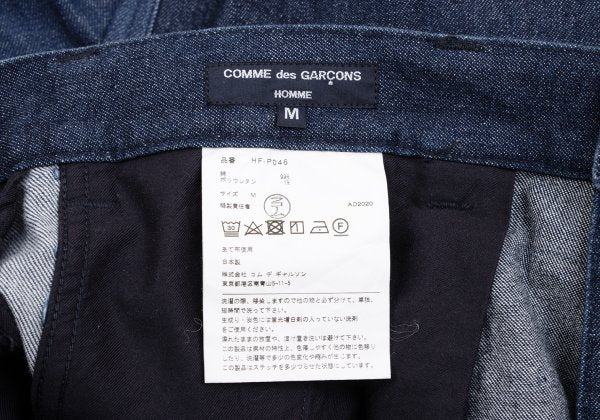COMME des GARCONS HOMME Double Knee Pants Indigo Size M