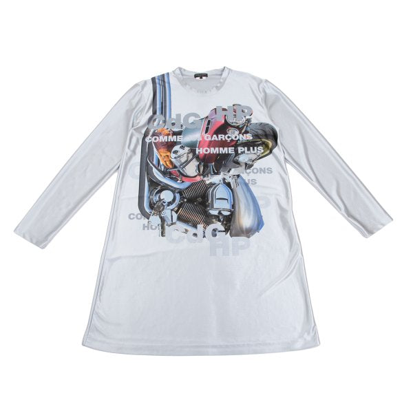 COMME des GARCONS HOMME PLUS Bike Print Sleeve Top Size L