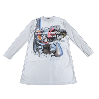 COMME des GARCONS HOMME PLUS Bike Print Sleeve Top Size L