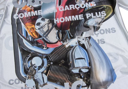 COMME des GARCONS HOMME PLUS Bike Print Sleeve Top Size L